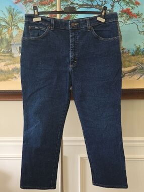 Lee Men's Relaxed Jeans in Dark Blue